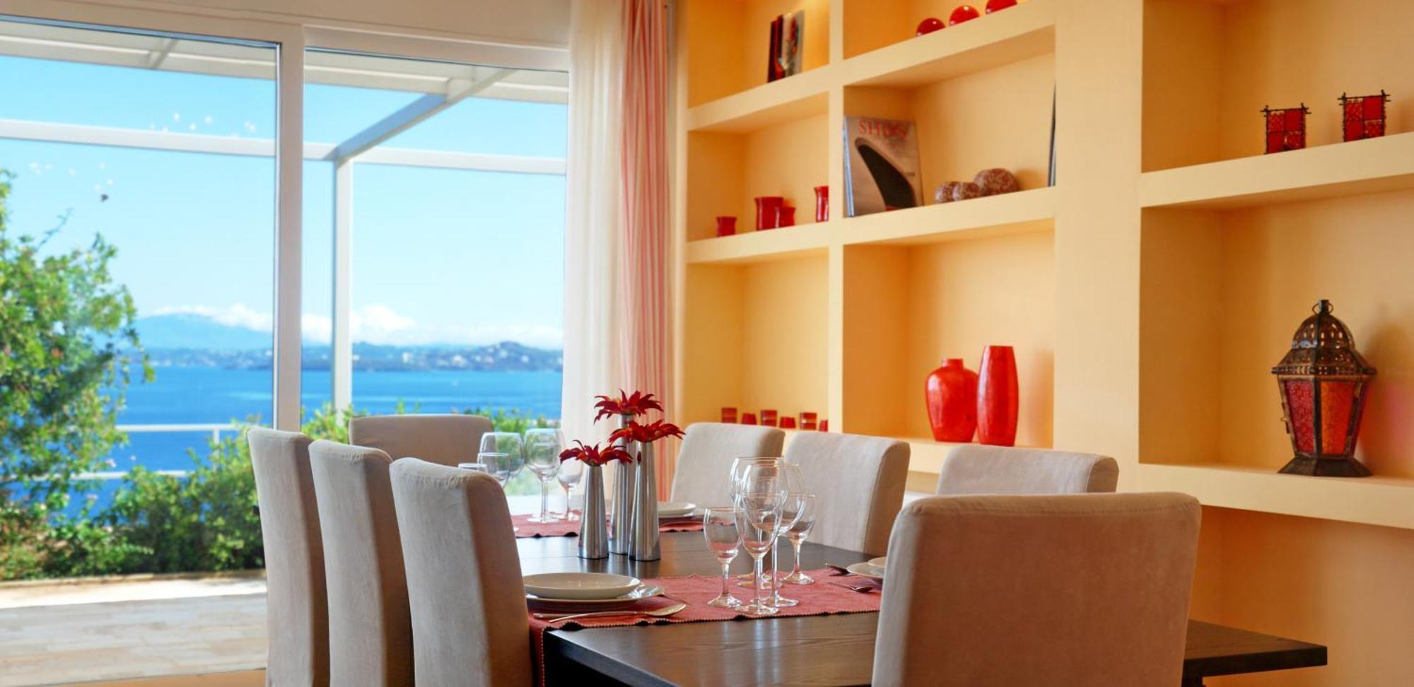 Corfu Luxury Villas برباتي الغرفة الصورة