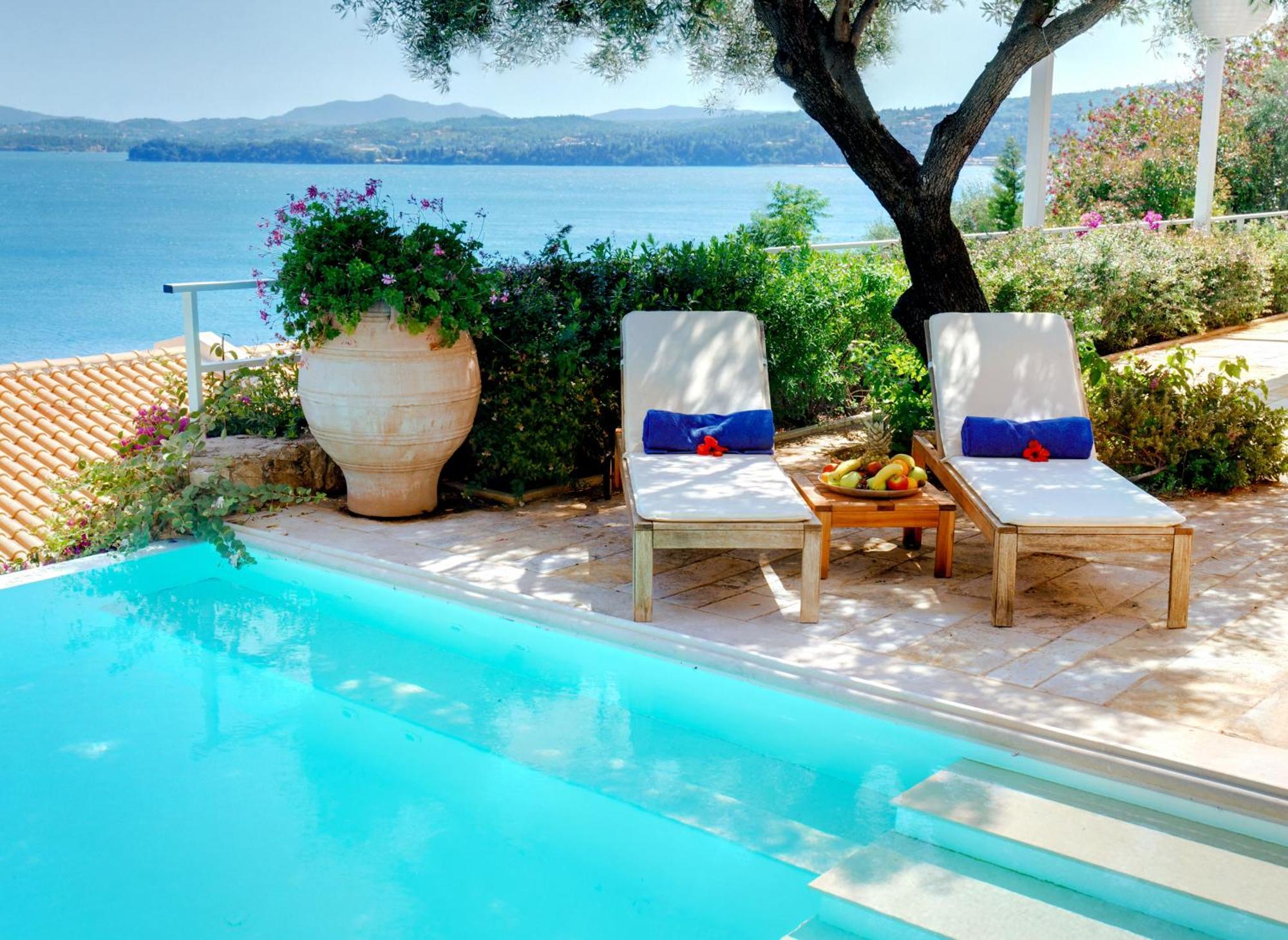 Corfu Luxury Villas برباتي الغرفة الصورة